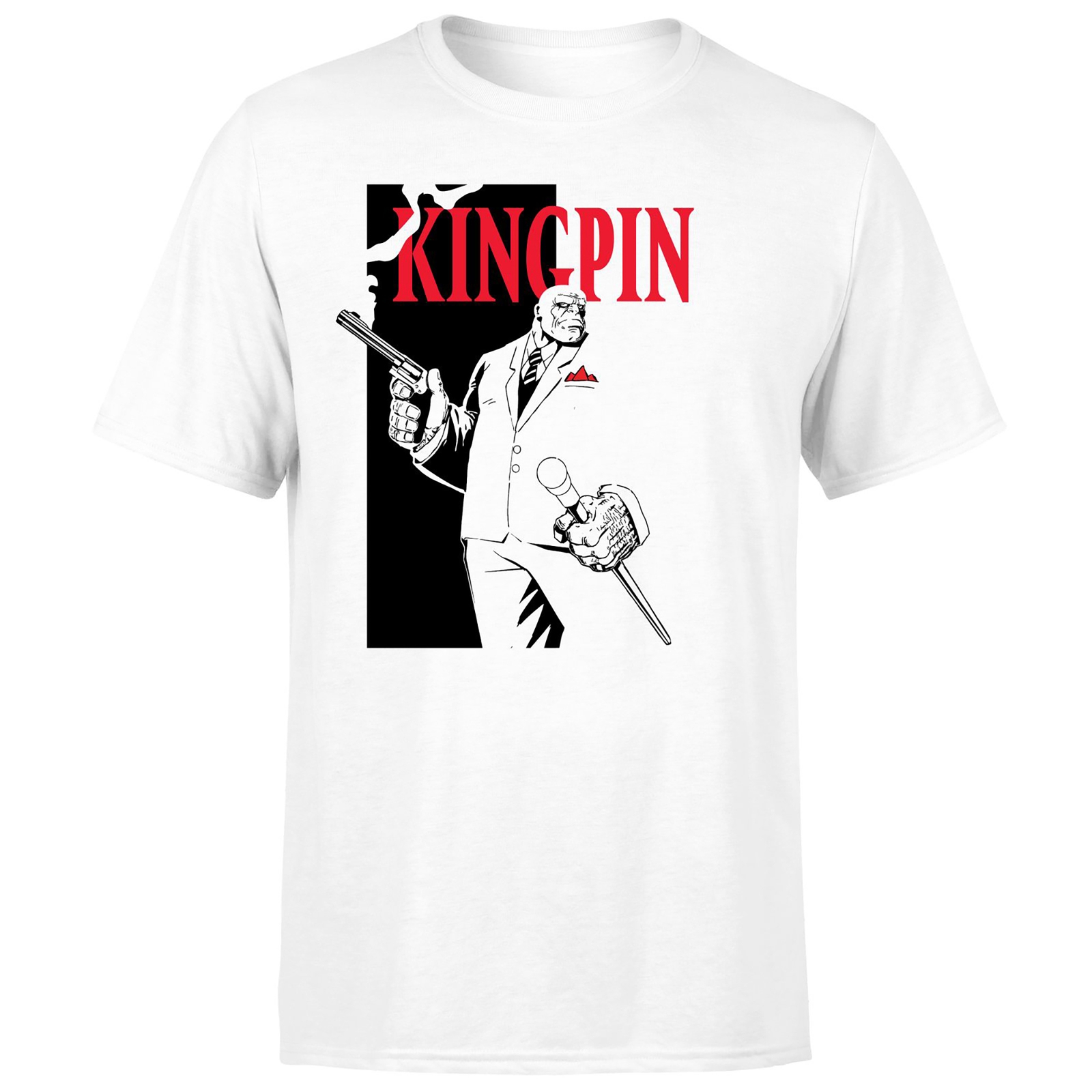 Kingpin Unisex T-Shirt - White - XL