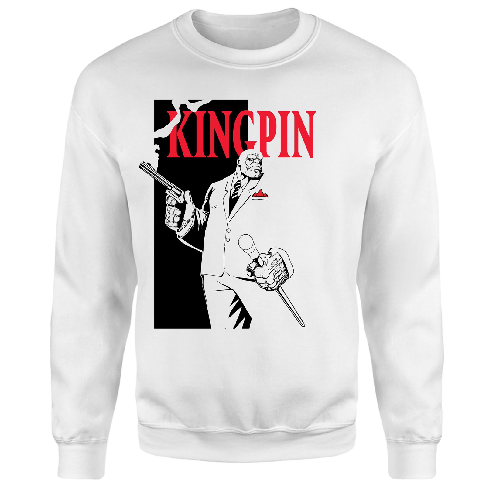 Kingpin Sweatshirt - White - XS