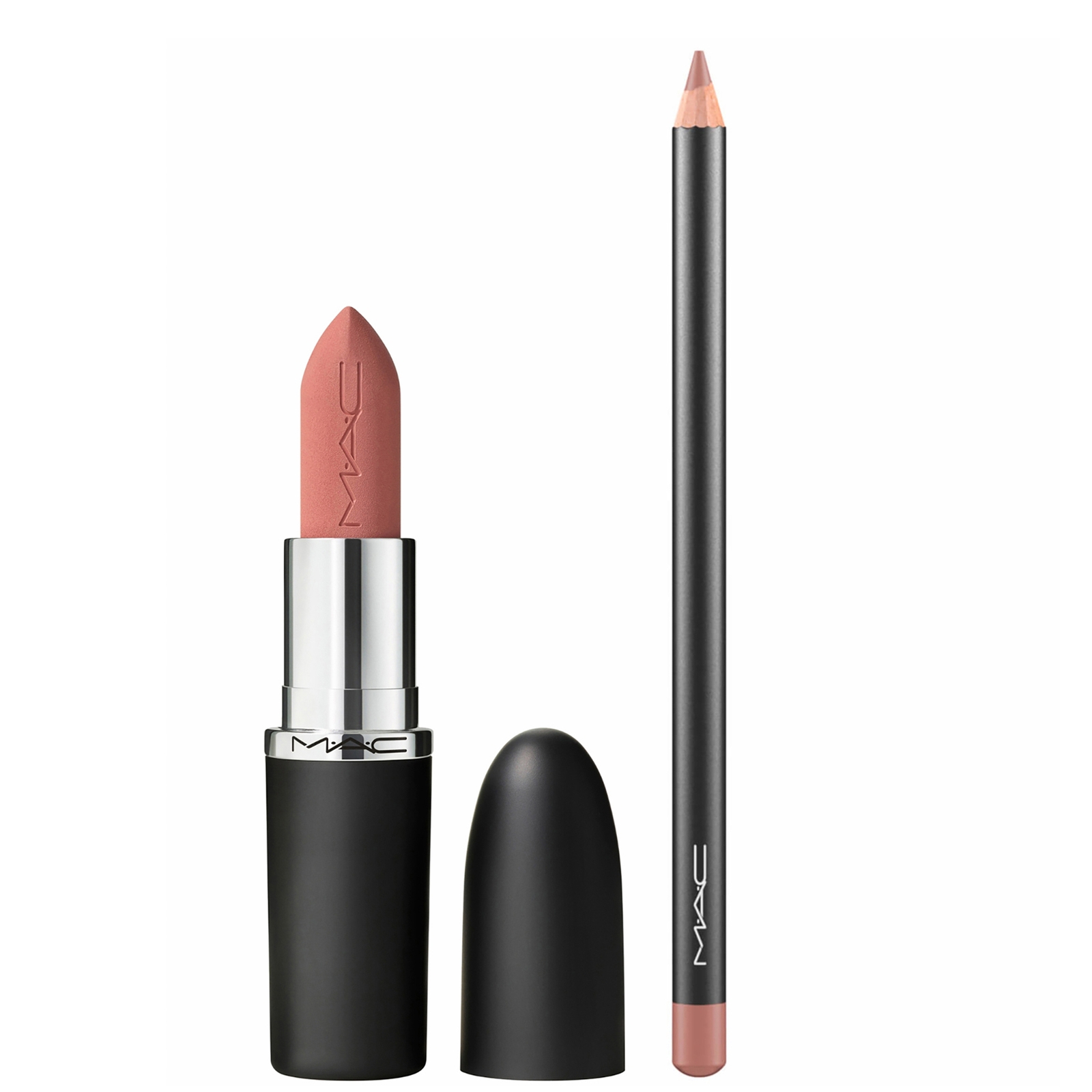 MAC Macximal Silky Matte Lip Duo (Various Shades) - Honeylove