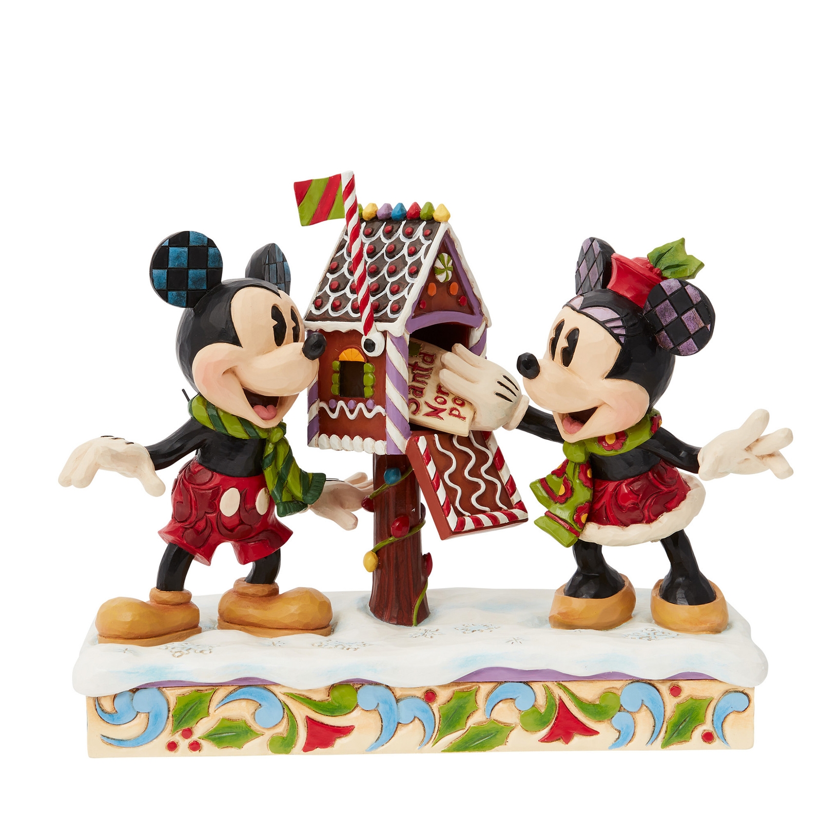 Photos - Action Figures / Transformers Enesco Disney Mickey & Minnie Posting Christmas Letter Figurine  601 (18cm)