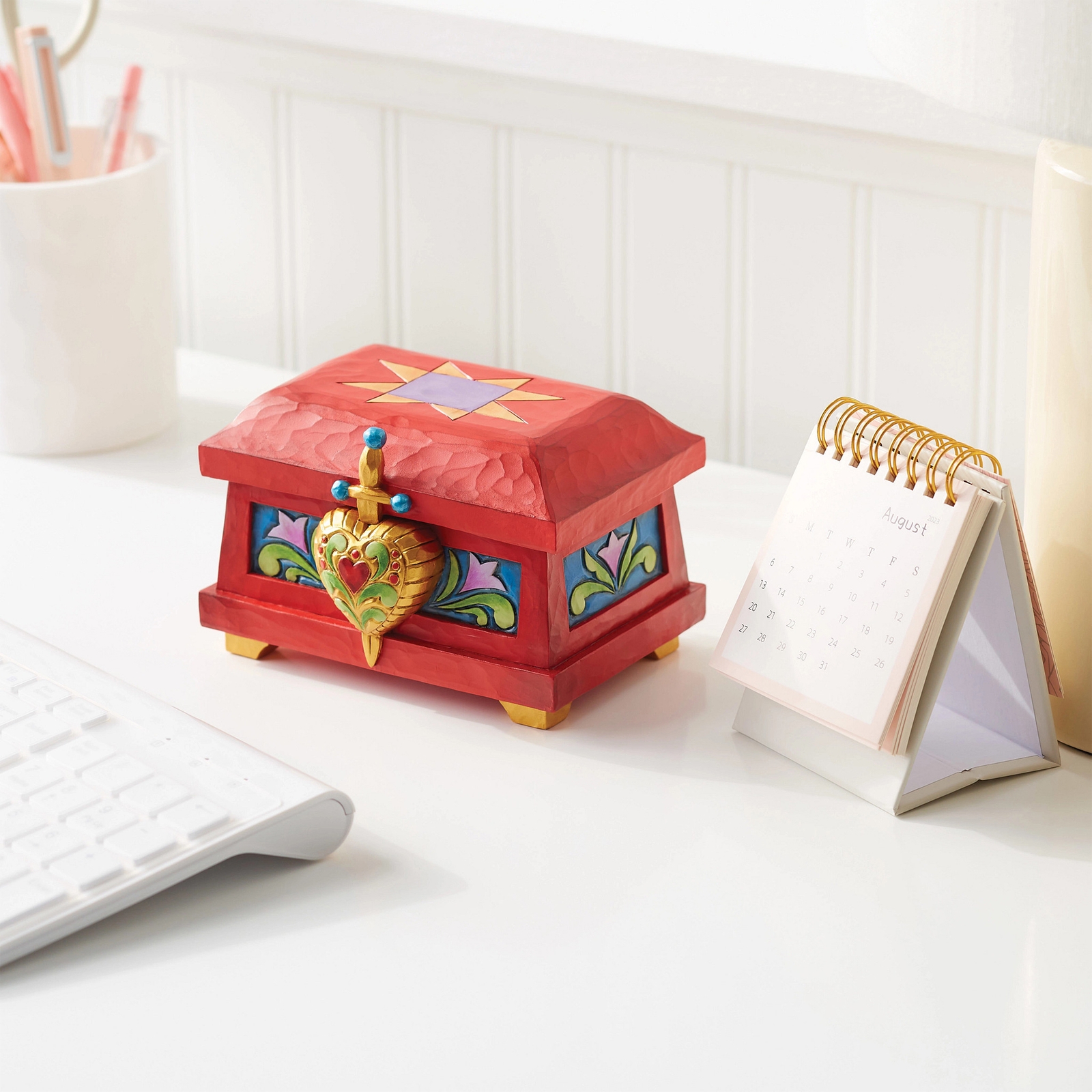Image of Enesco Disney Snow White Evil Queen Trinket Box (9cm)