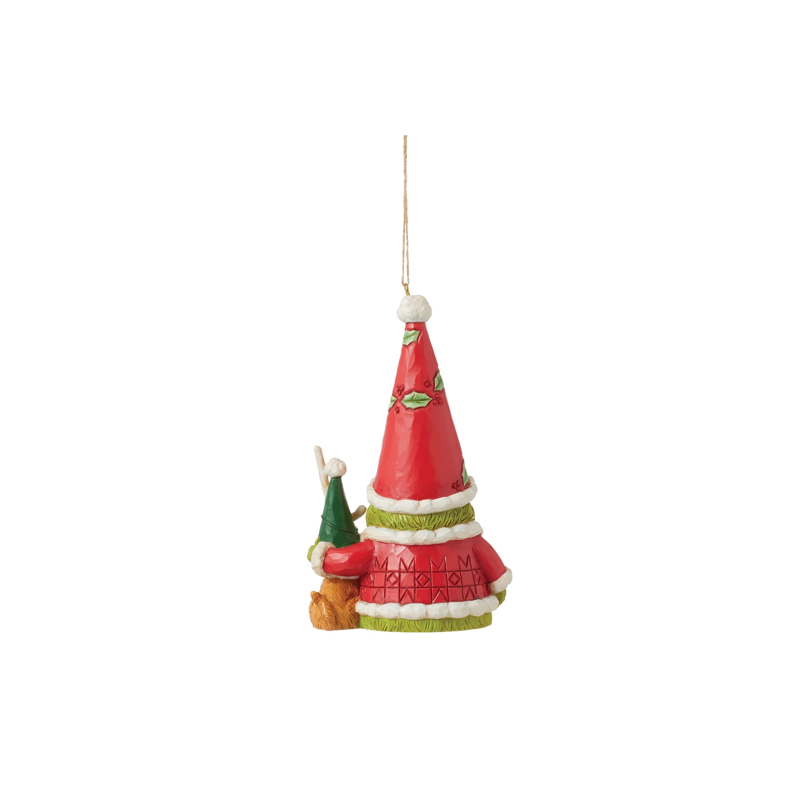 Enesco Grinch Gnome with Max Hanging Ornament