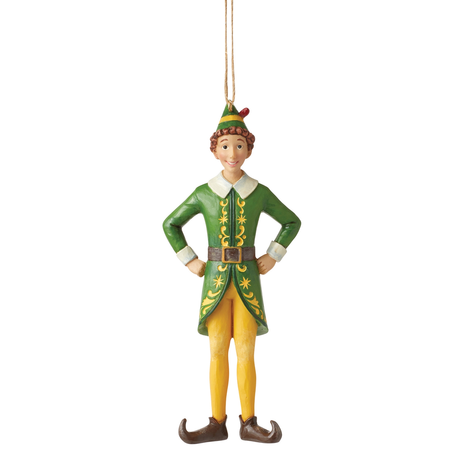 Photos - Other Souvenirs Enesco Elf by Jim Shore Buddy Elf in Classic Pose Hanging Ornament (14.5cm 