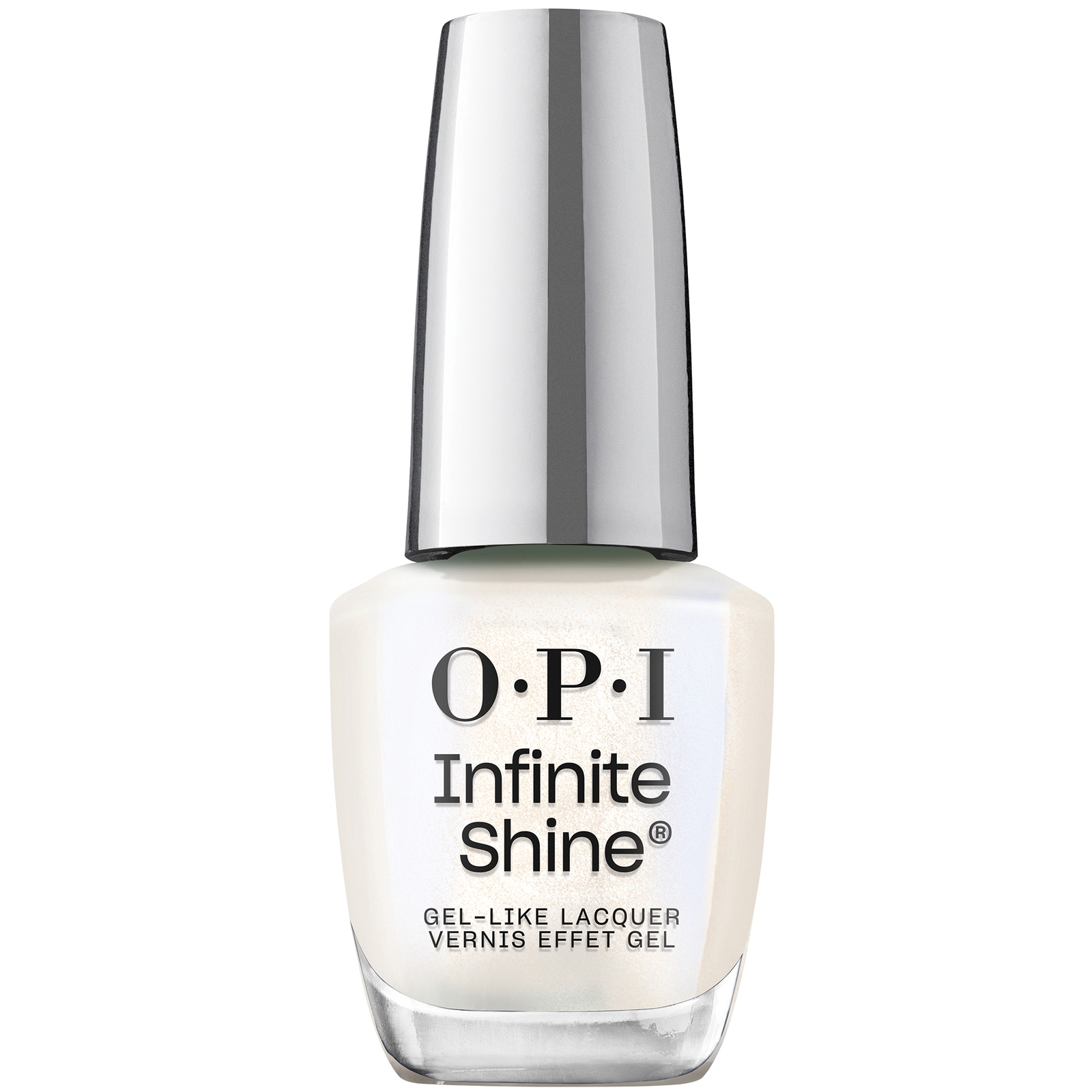 Opi Infinite Shine Long-wear Nail Polish - Shimmer Takes All 15ml In White