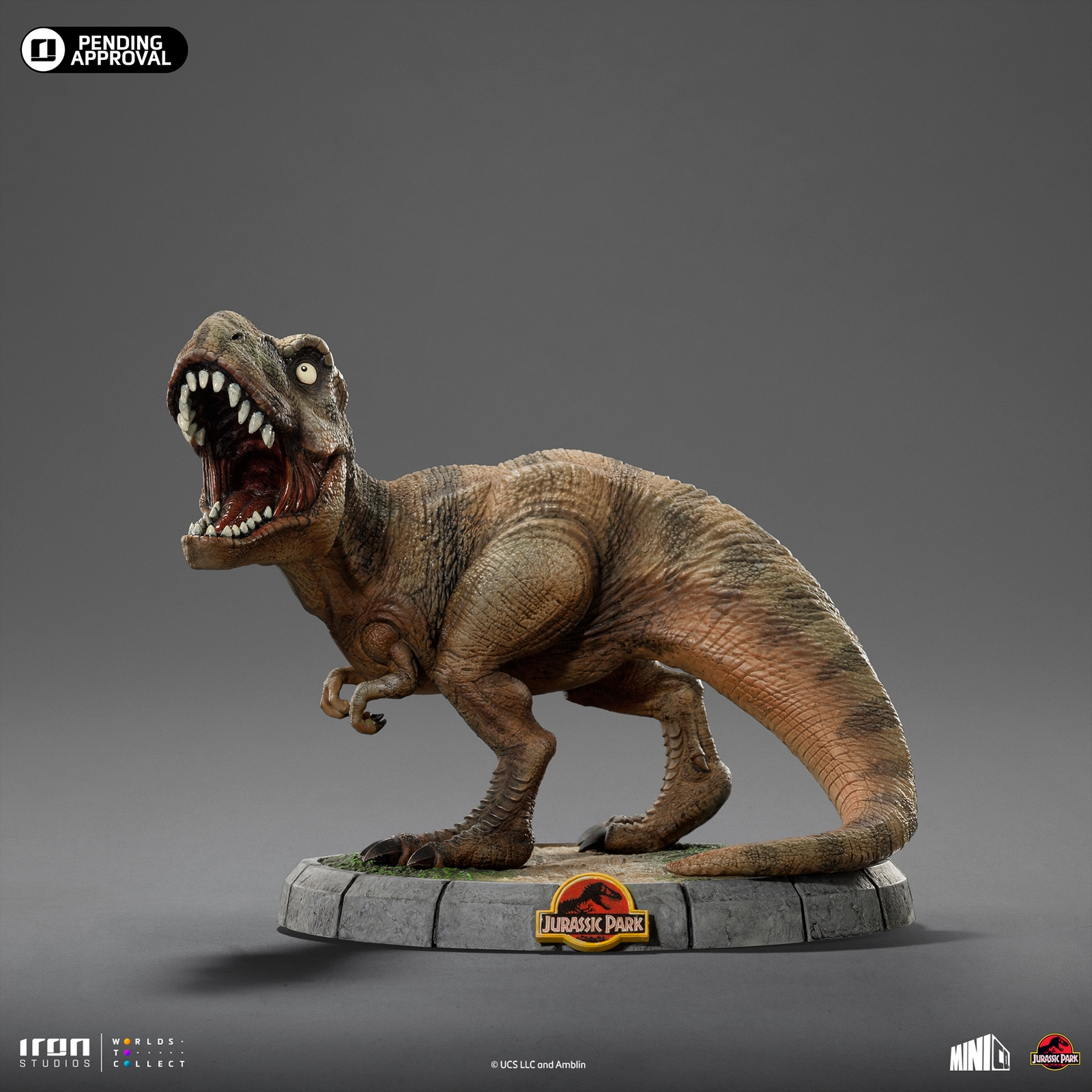 Iron Studios Jurassic Park T-Rex Illusion Minico Limited Edition Figure (5.8 )
