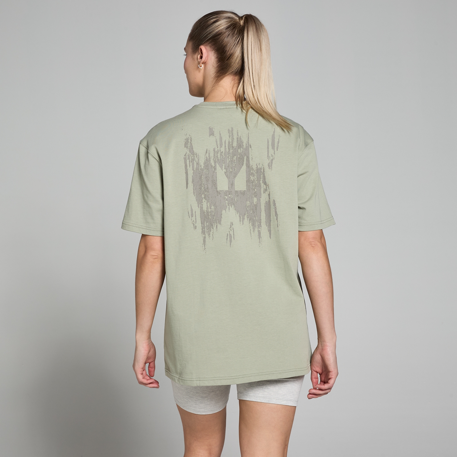 5059883431062 - Womens Clay Graphic T-Shirt - Sea Grass - S-M