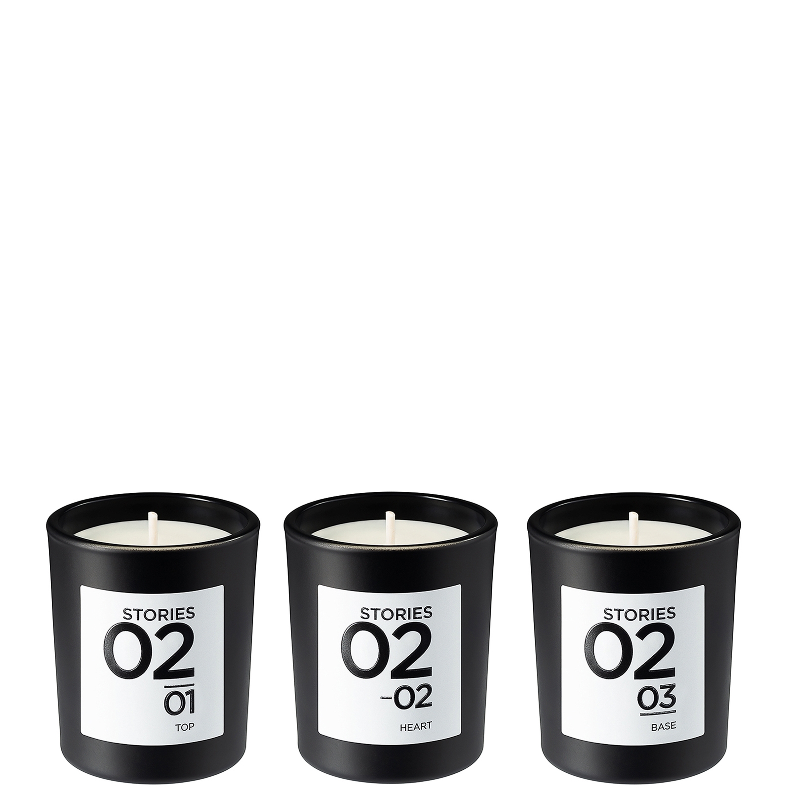 STORIES No.02 Candle Trio 3 x 70g