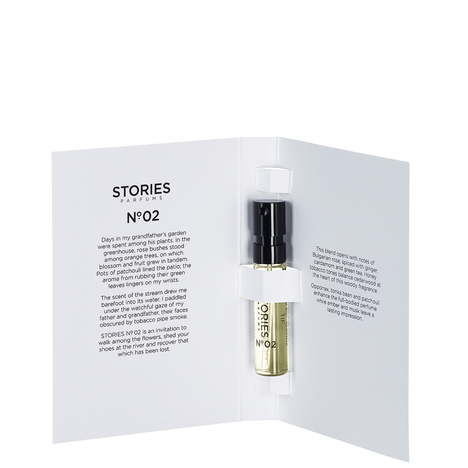 

STORIES No.02 Eau De Parfum 1.5ml
