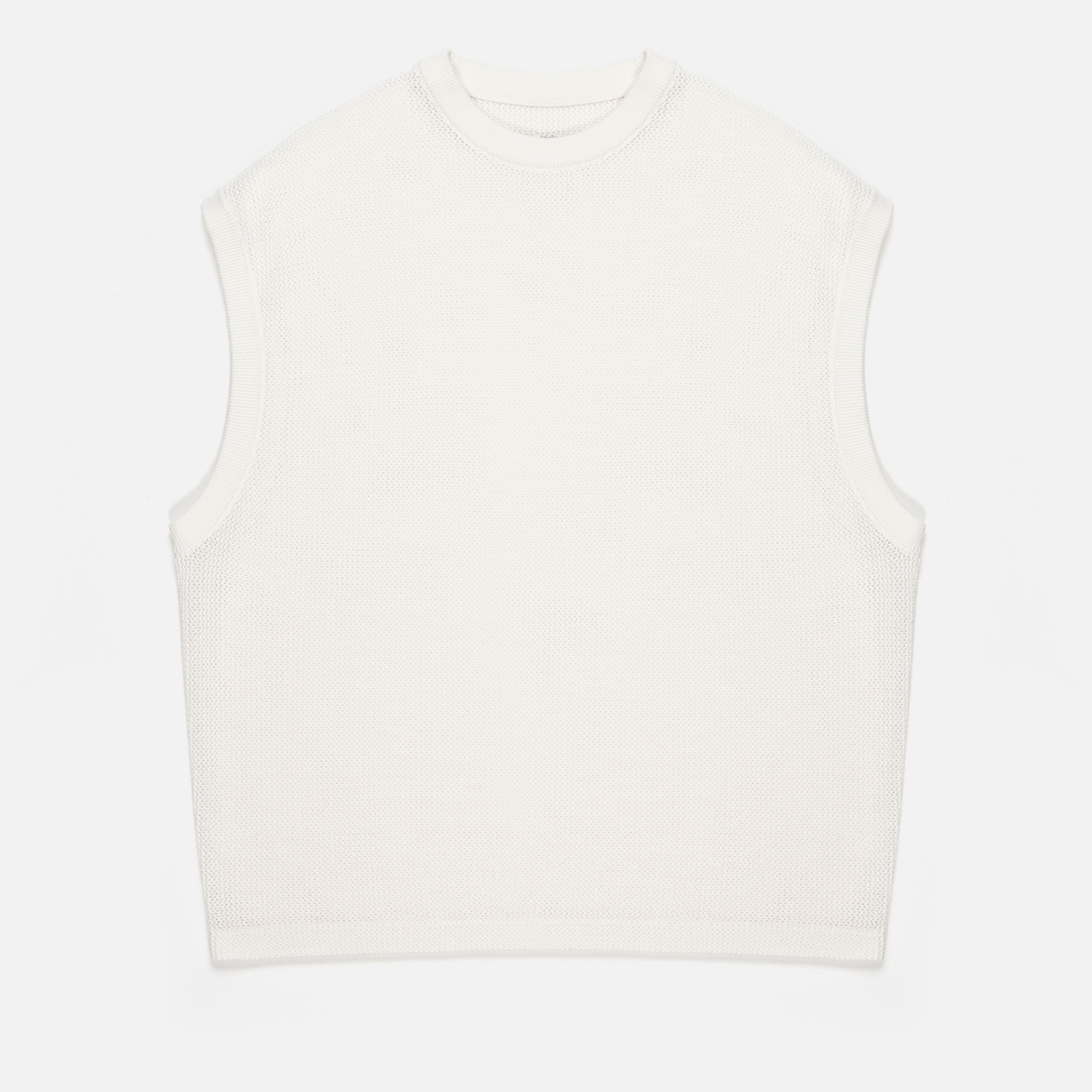 MKI MIYUKI ZOKU Cotton-Knit Vest - M