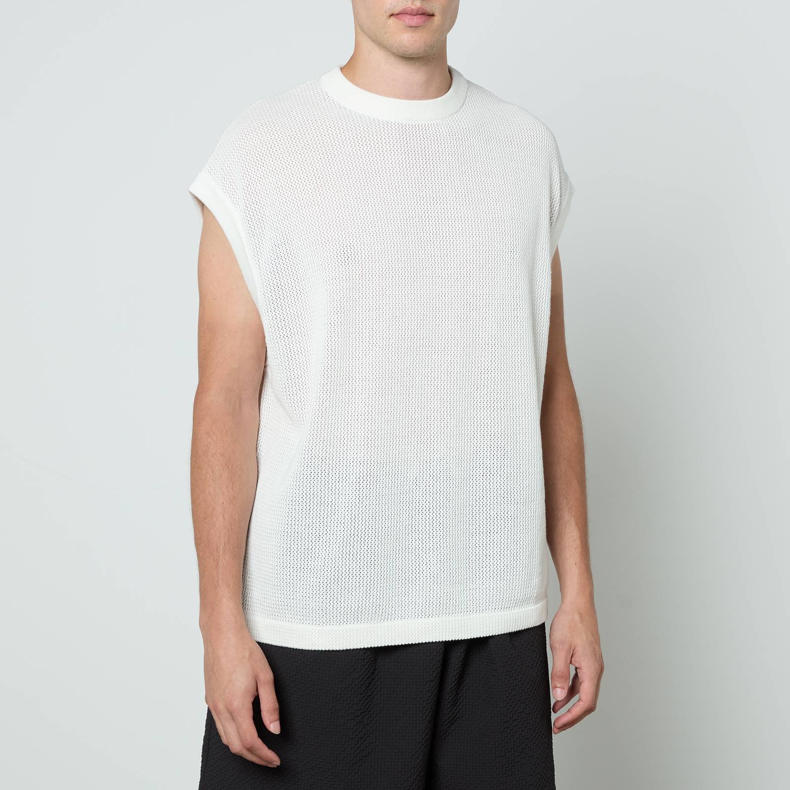 MKI MIYUKI ZOKU Cotton-Knit Vest - L