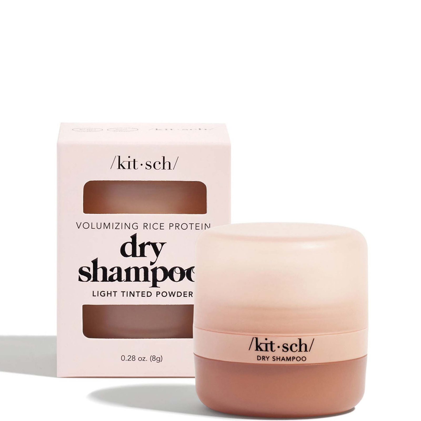 

Kitsch Volumising Rice Protein Dry Shampoo - Light Tinted Powder 8g