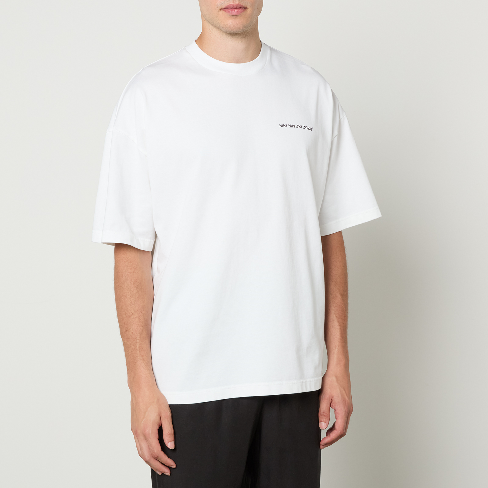 MKI MIYUKI ZOKU Uniform Cotton-Jersey T-Shirt - XL