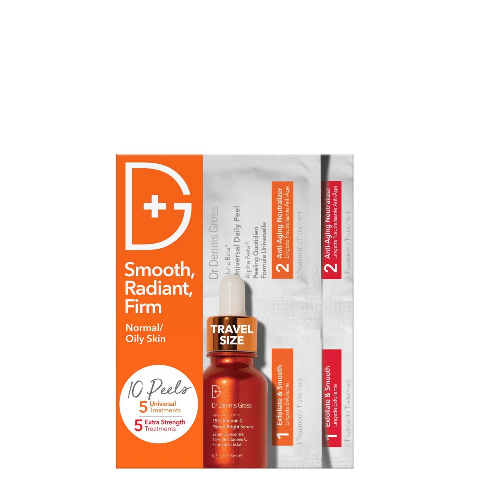 

Dr Dennis Gross Smooth, Radiant, Firm Normal/Oily Skin Kit