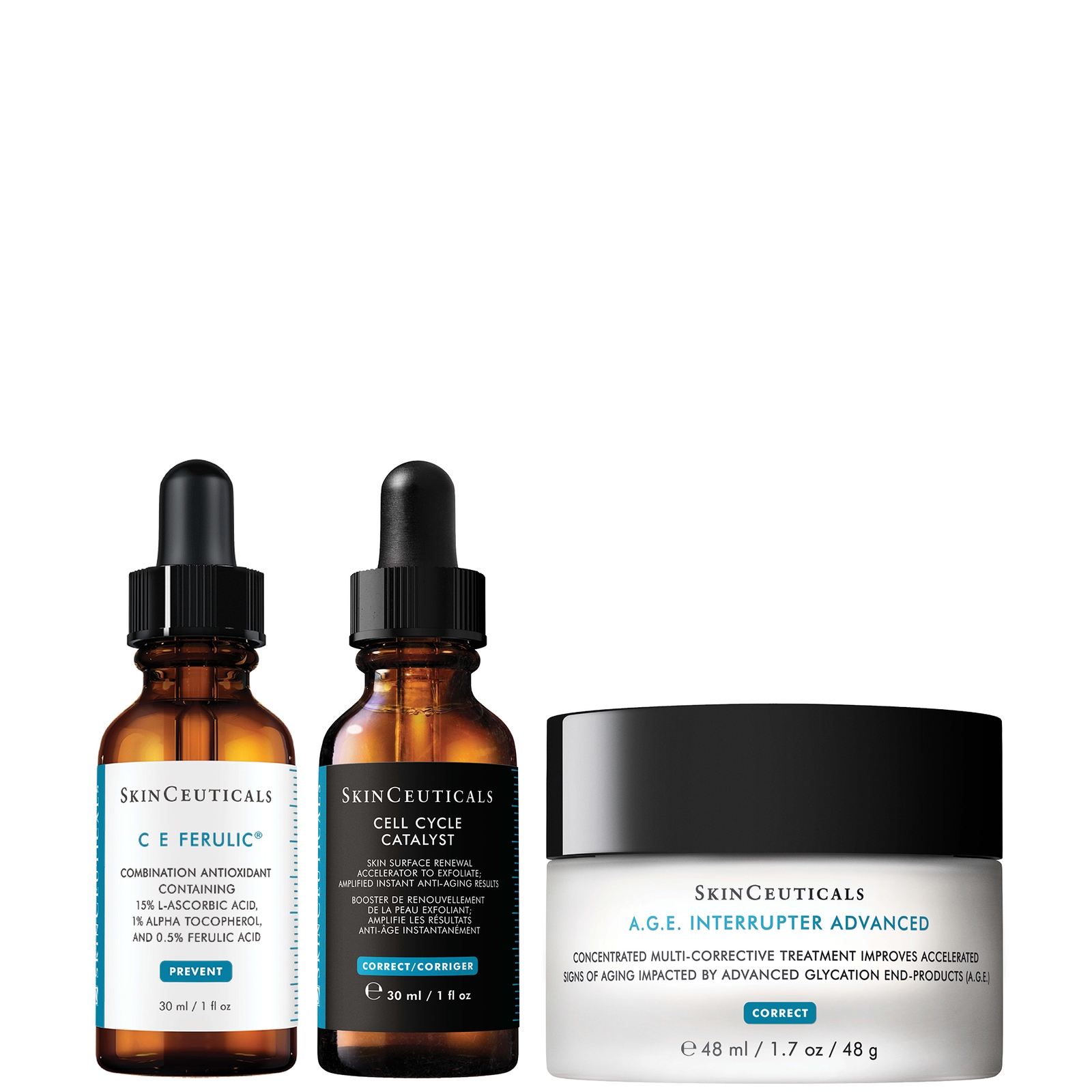 Skinceuticals Advanced Age-defy Booster Set In White