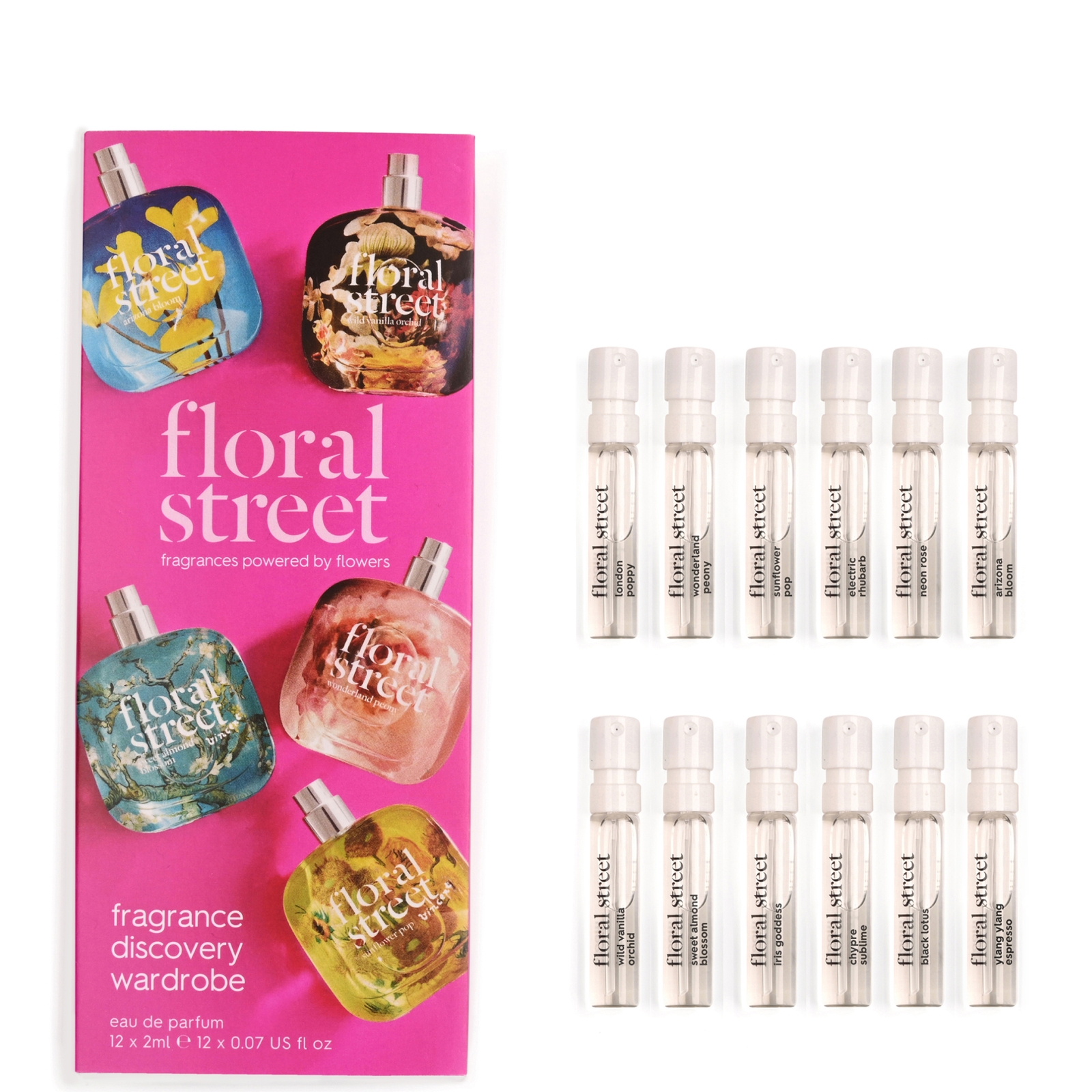 Shop Floral Street 12 X 2ml Deluxe Discovery Wardrobe