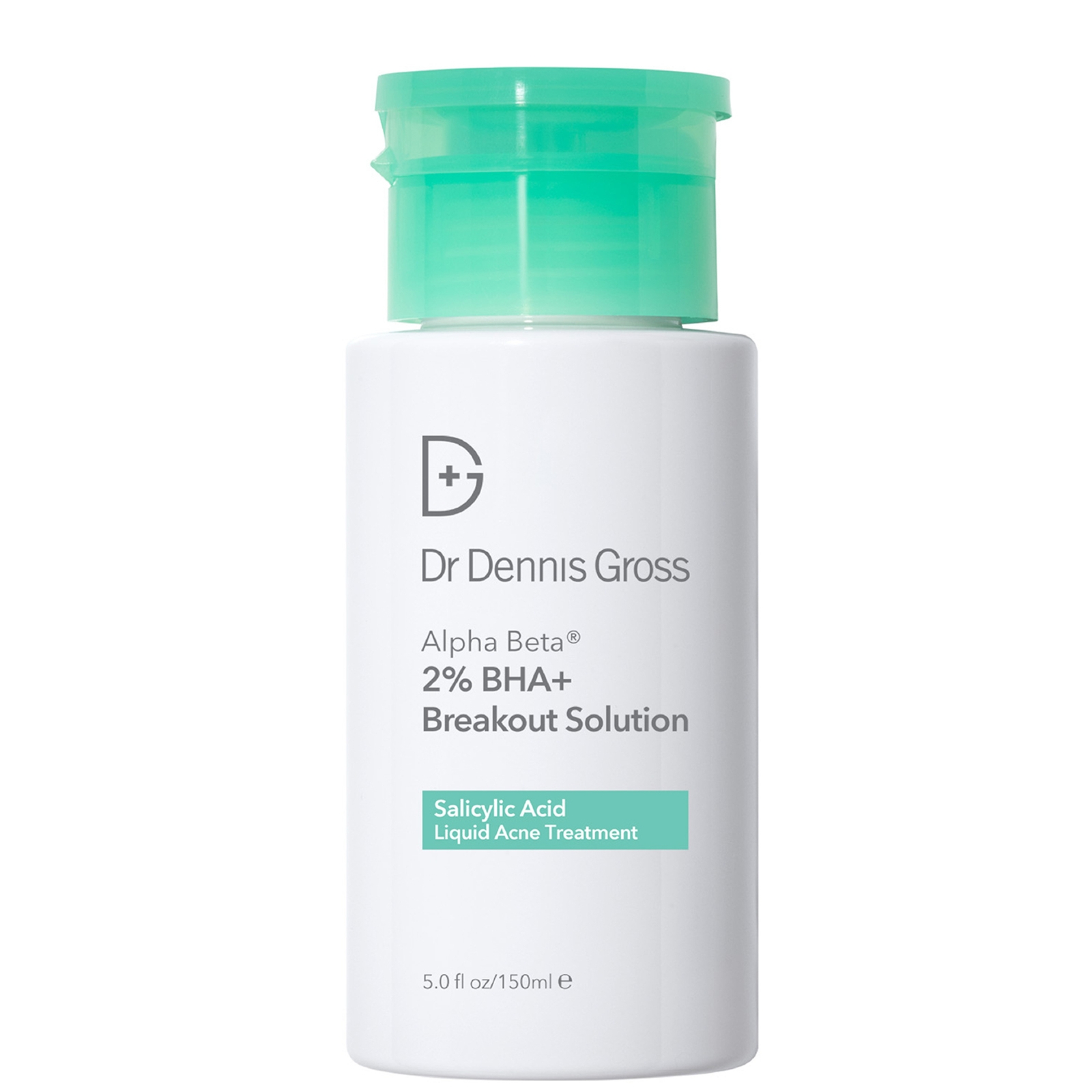 Dr Dennis Gross Alpha Beta 2% Bha+ Breakout Solution 150ml In White