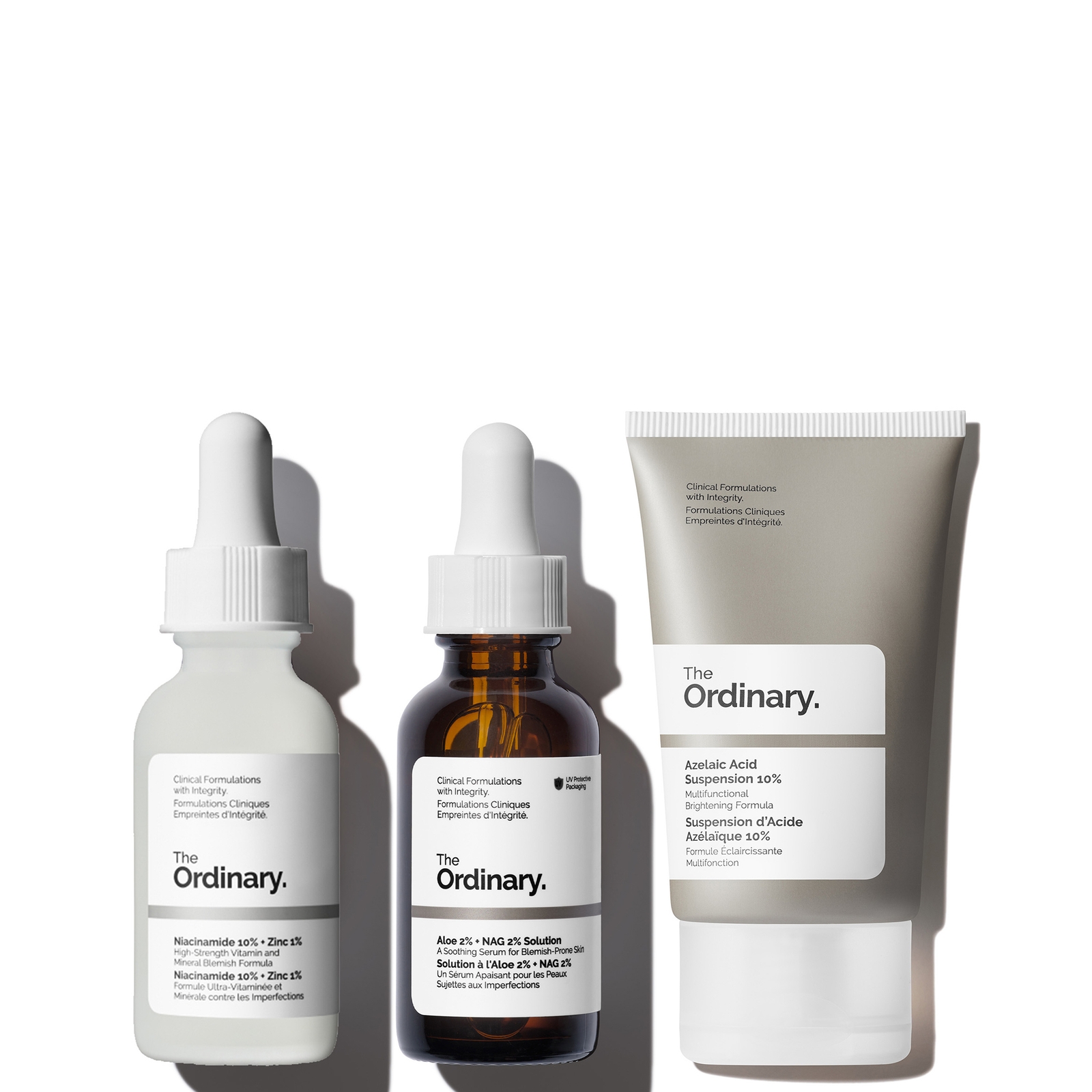 The Ordinary The Blemish-prone Collection In White