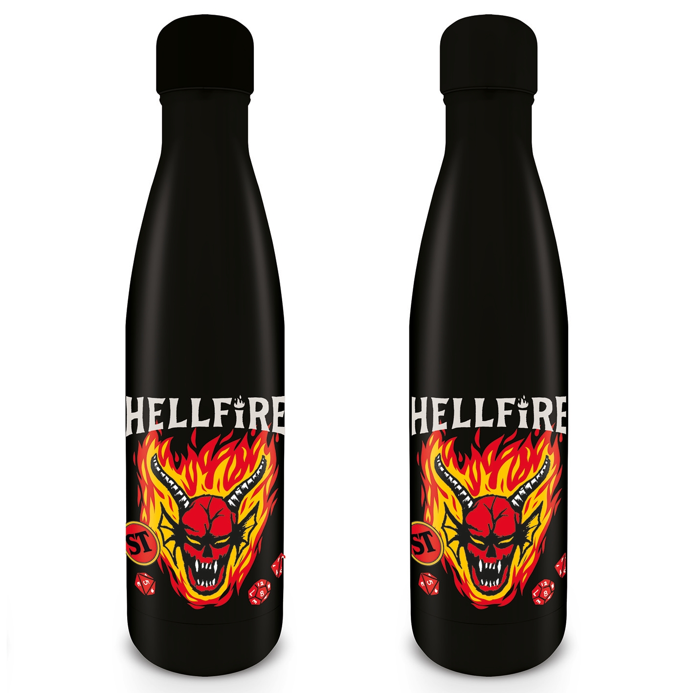 Image of Stranger Things Season 4 Hellfire Club Metal Drinks Bottle
