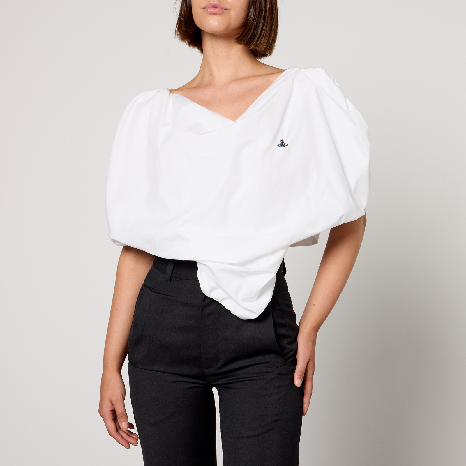 Vivienne Westwood Cotton-Poplin Heart Top - IT 40/UK 8