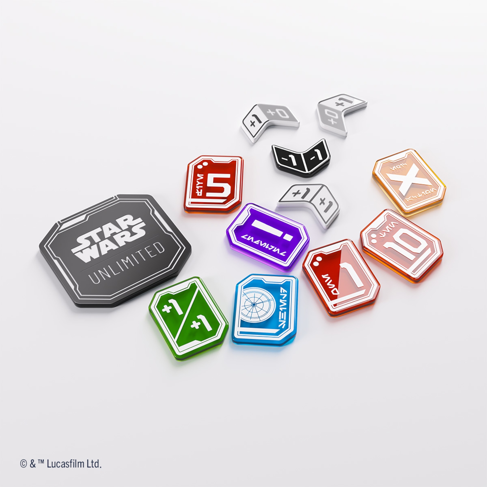 Photos - Board Game Unlimited Gamegenic Star Wars:  Premium Tokens GGS60111ML 