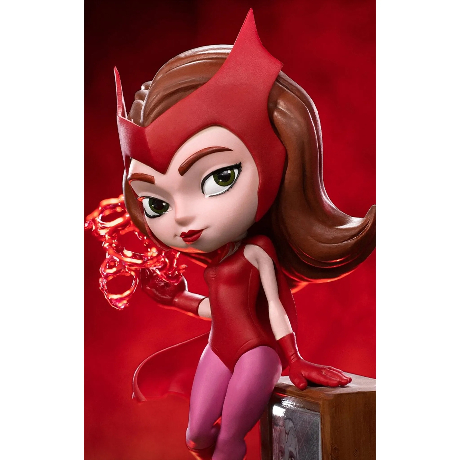 Iron Studios Wanda (Halloween Version) Marvel Wandavision Minico Figure (18cm)