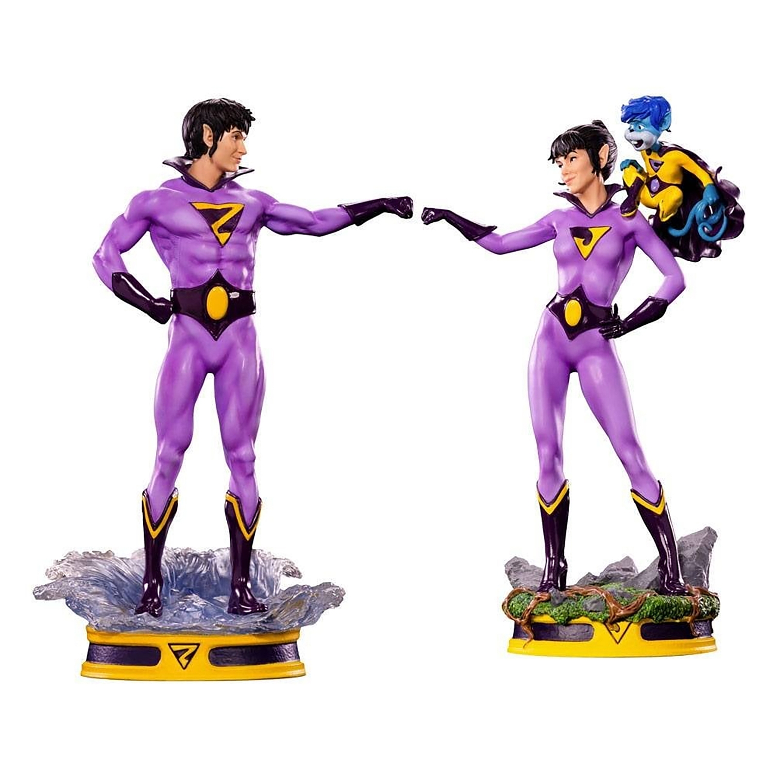 Click to view product details and reviews for Iron Studios Wonder Twins Event Exclusive Dc Comics Art Scale 1 10 Collectible Statue 21cm.