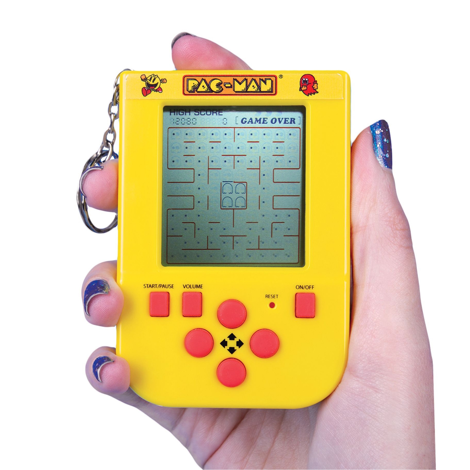 Image of Pac-Man Keyring Arcade Game