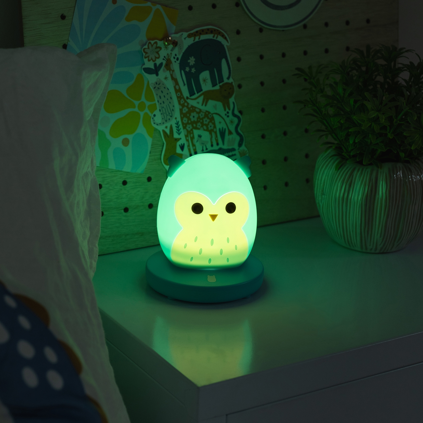 Squishmallows Mood Light - Winston the Owl