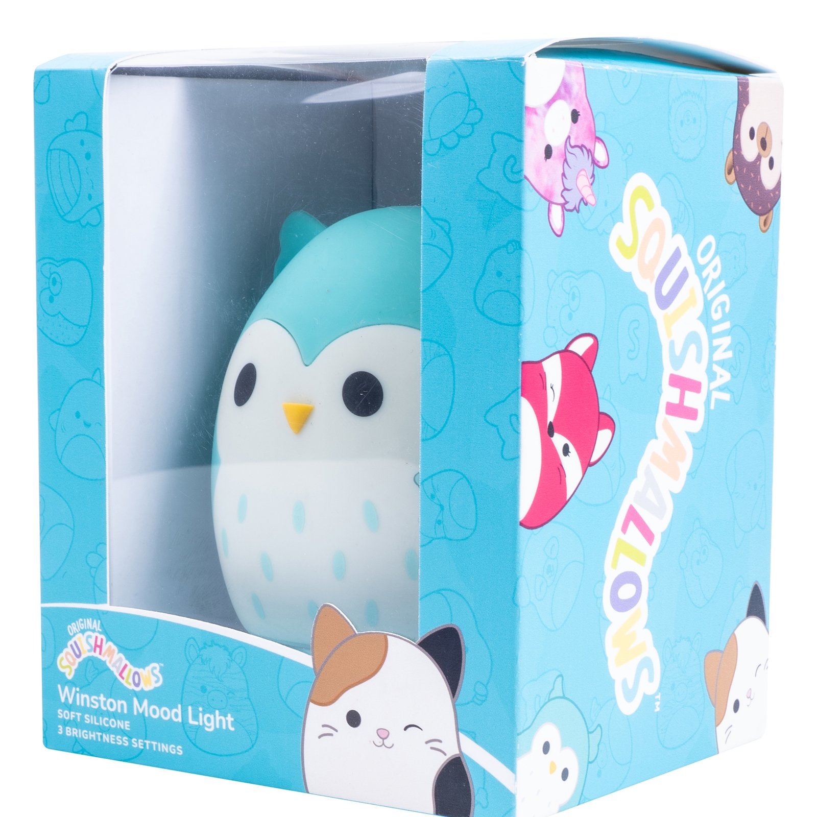 Squishmallows Mood Light - Winston the Owl