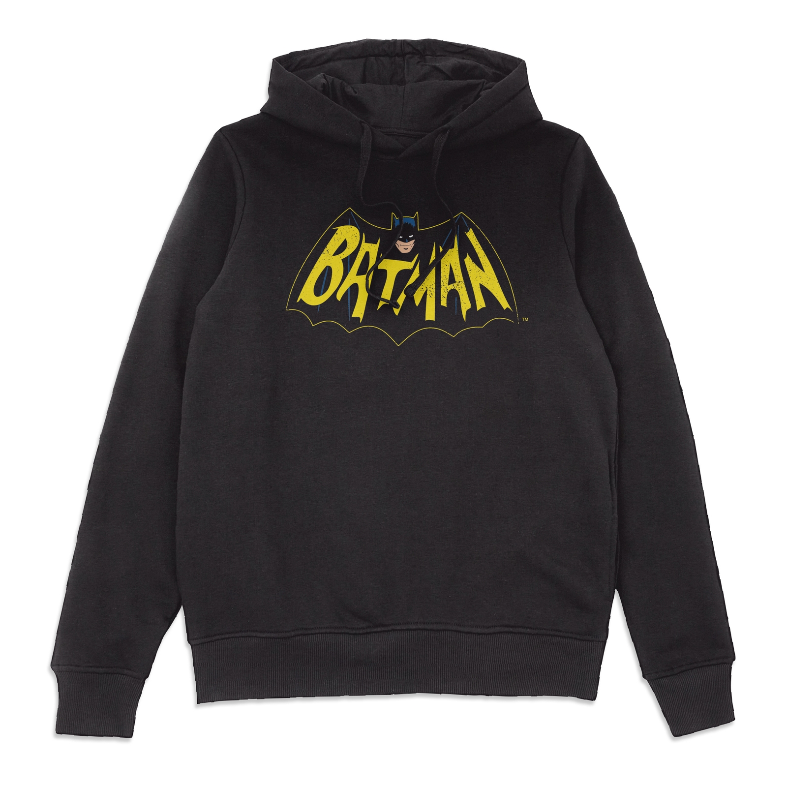 Batman '66 Vintage Blk Hoodie - Black - XL