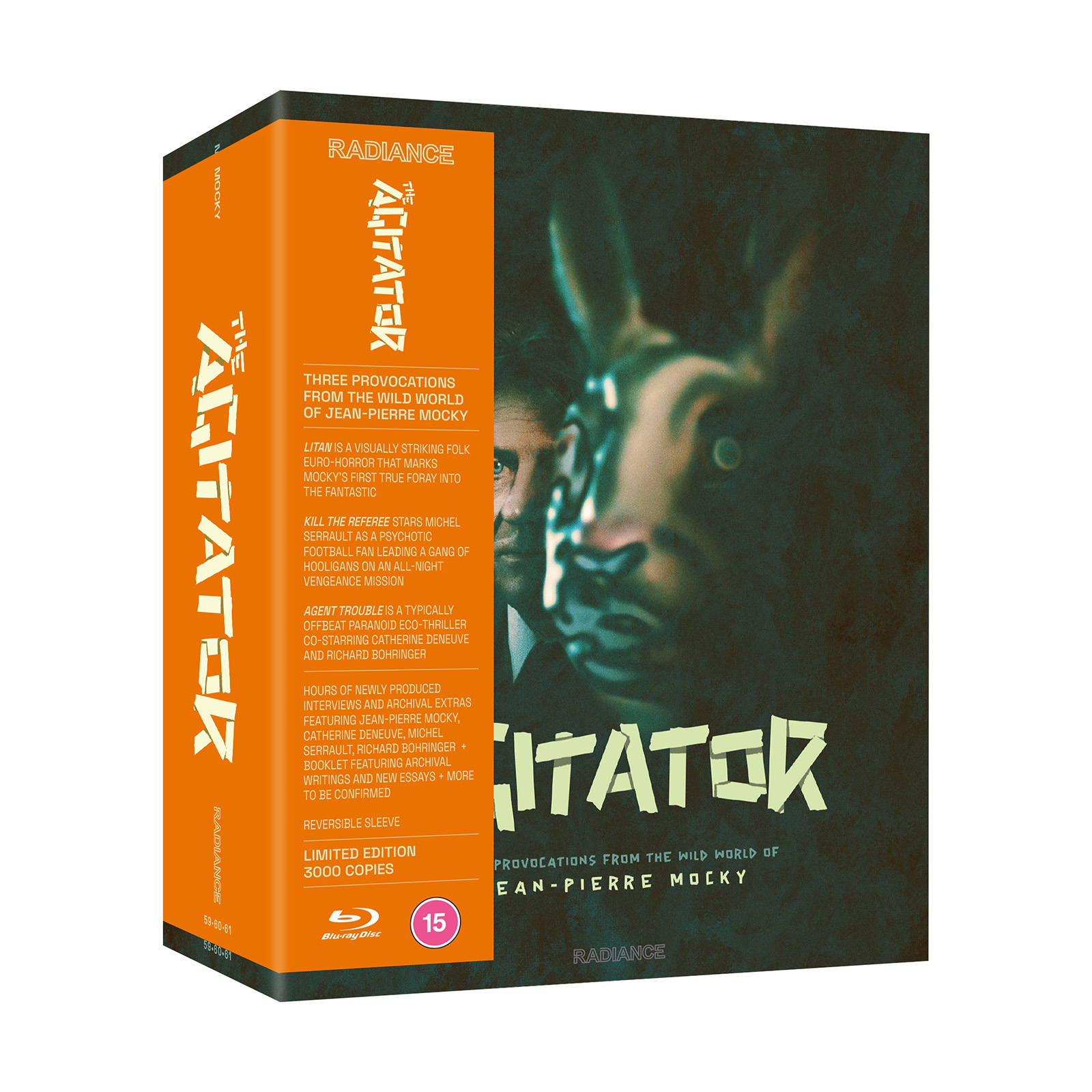 Click to view product details and reviews for The Agitator Three Provocations From The Wild World Of Jean Pierre Mocky Limited Edition.