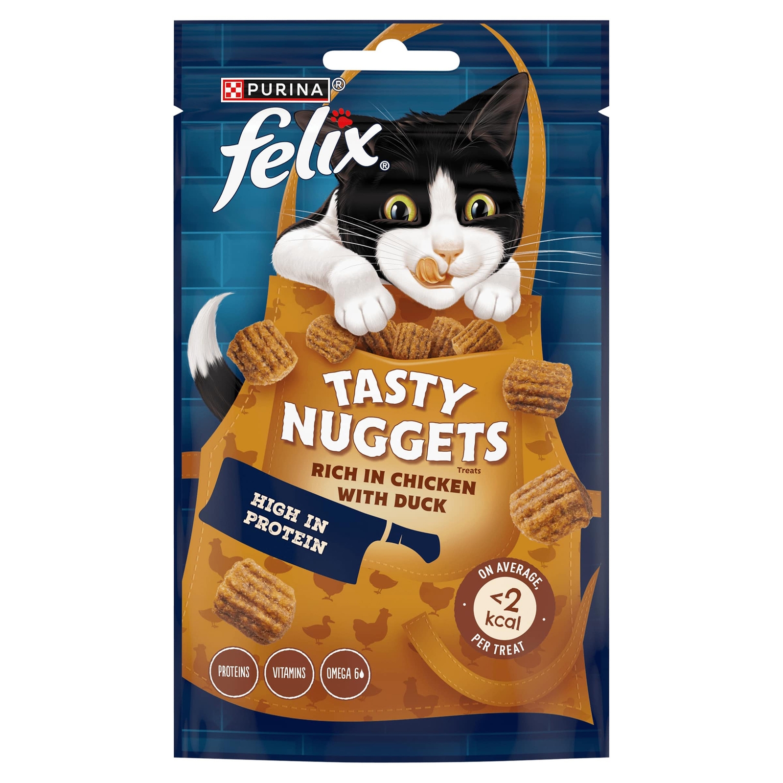 Image of Felix Tasty Nuggets Chicken & Duck Cat Treats 50g