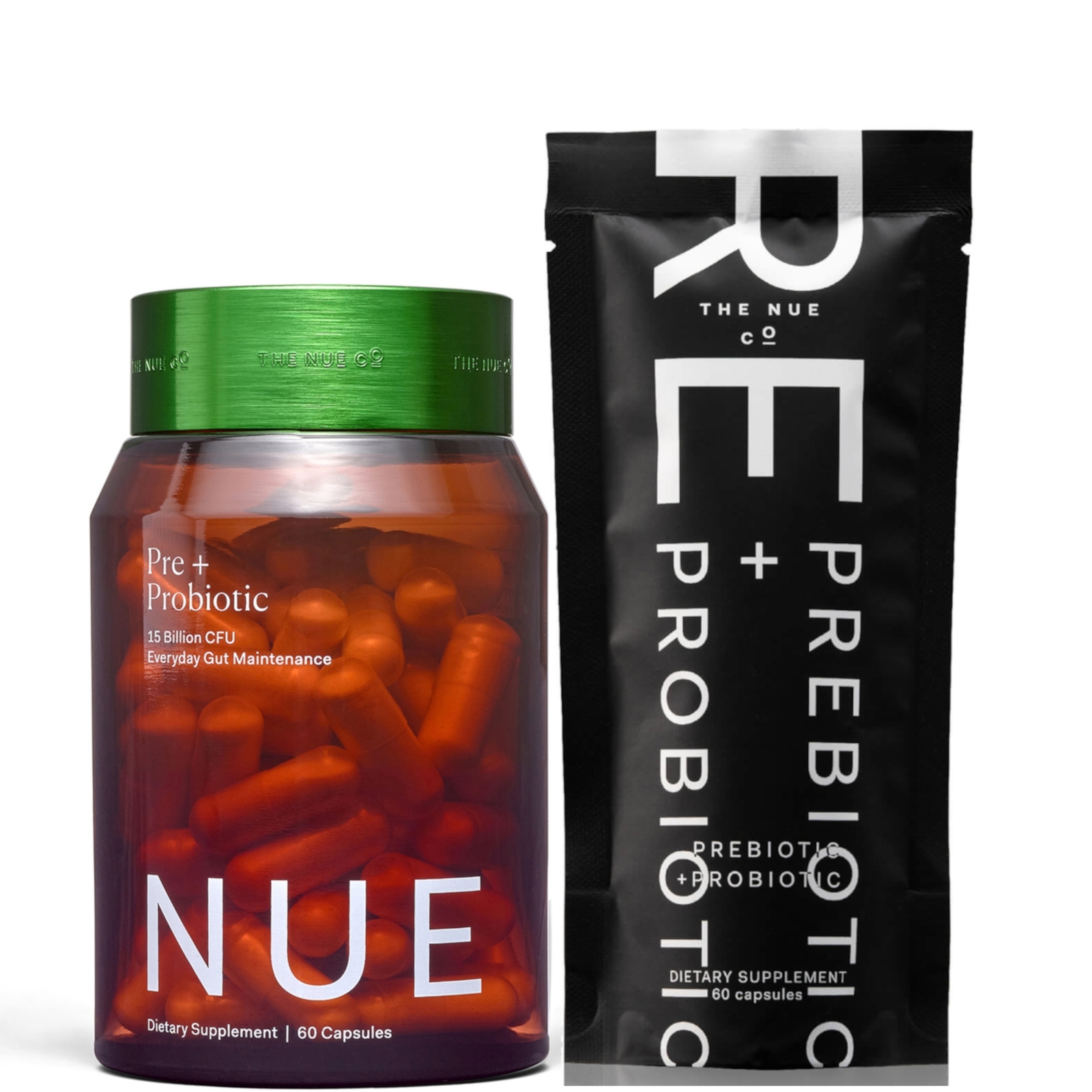 

The Nue Co. Prebiotic + Probiotic and Refill Bundle