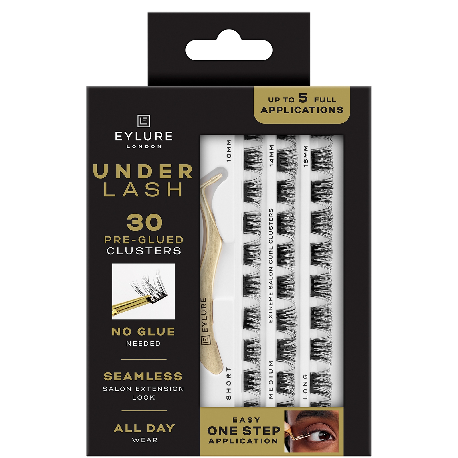 

Eylure Underlash Pre-glued Extreme Salon Curl Clusters