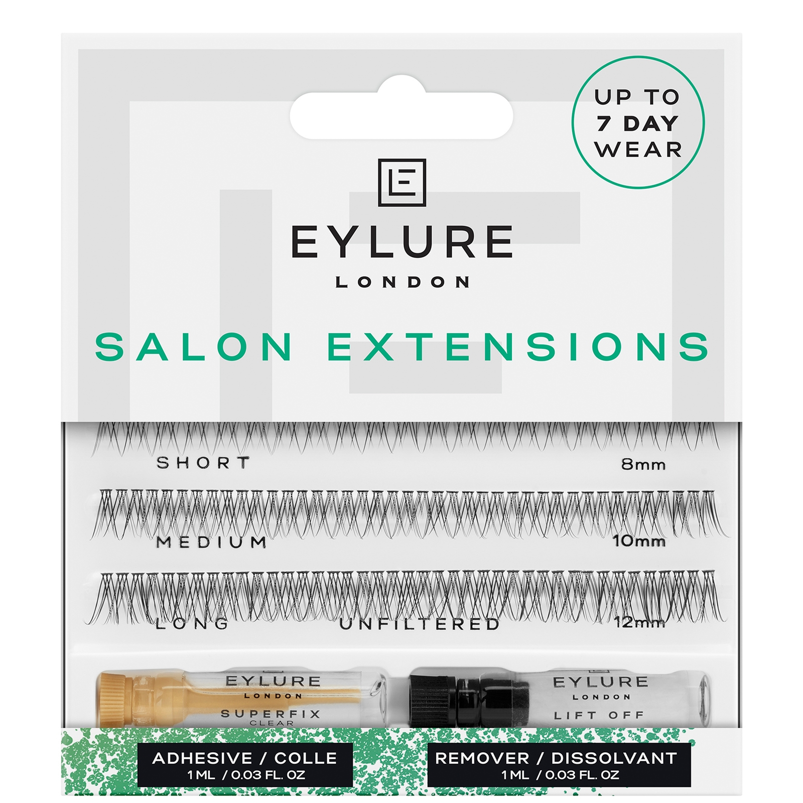 

Eylure False Lashes - Salon Extension Individuals - Unfiltered
