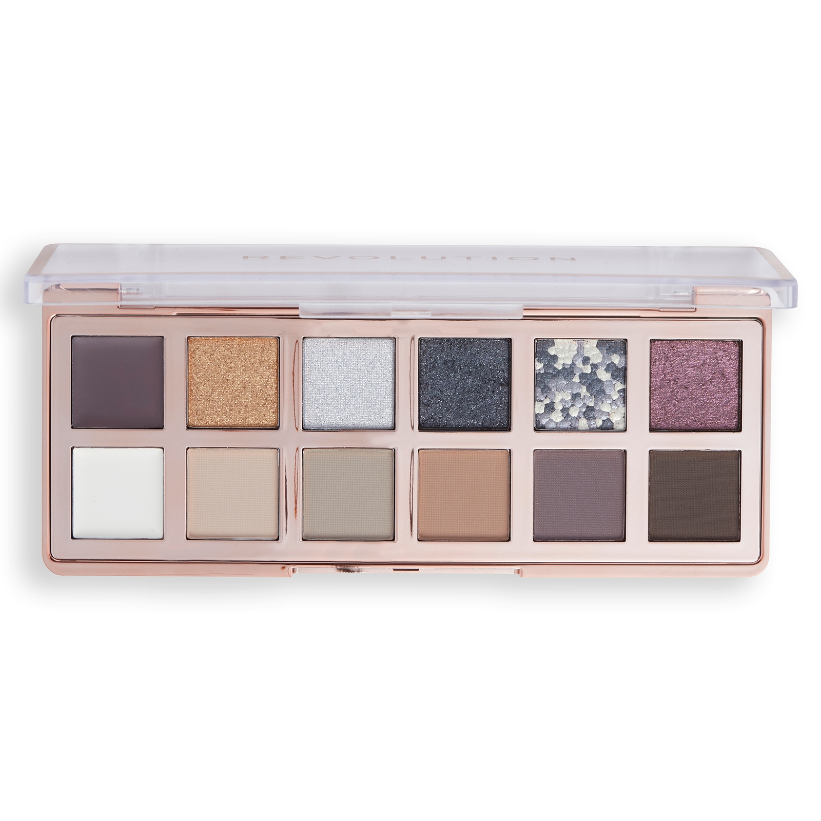 Makeup Revolution The Smokey Icon Grunge Palette In White