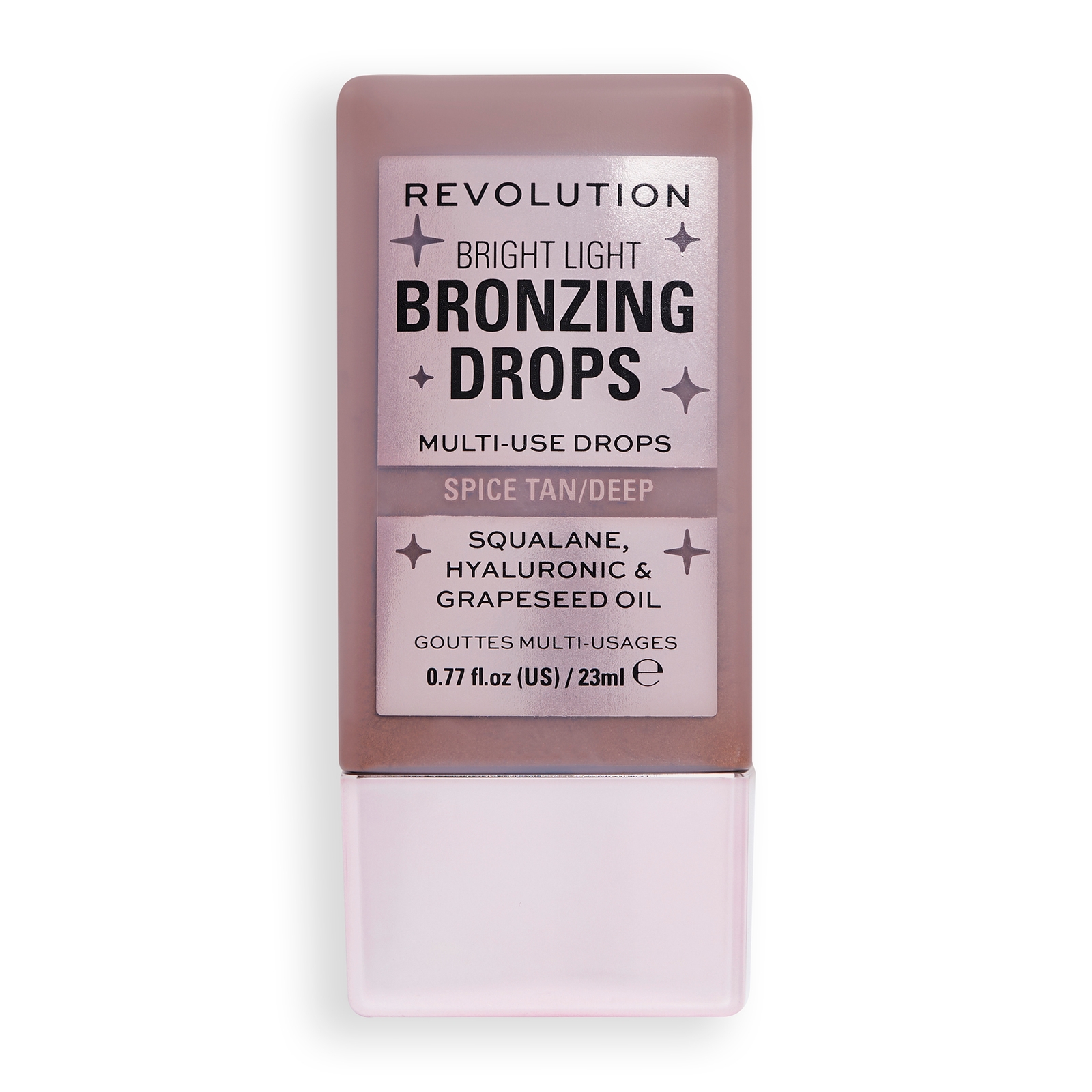 Shop Makeup Revolution Bright Light Bronzing Drops Bronze (various Shades) - Bronze Spice
