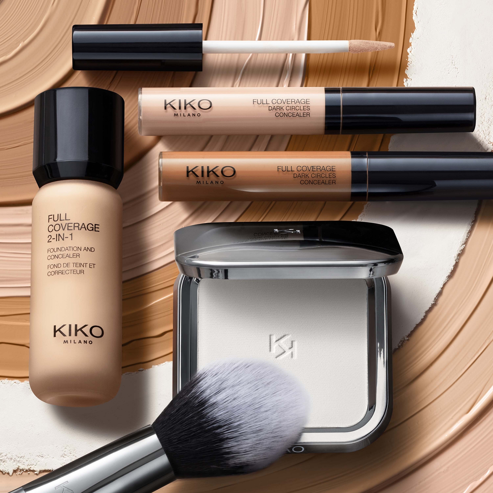 Thumbnail - KIKO Milano Full Coverage Augenringe-Concealer 8 ml (Verschiedene Farbtöne) - 16 Vanilla