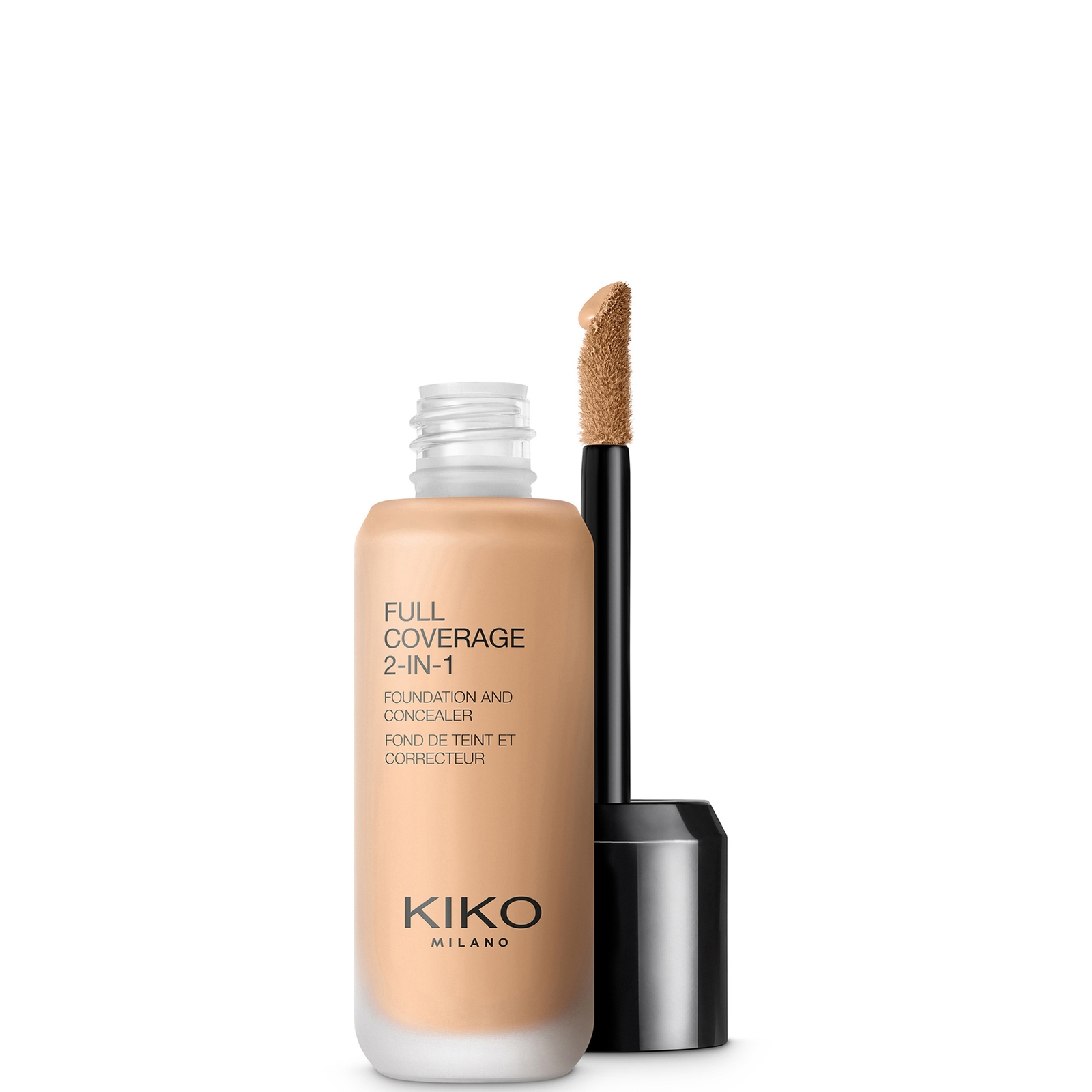 KIKO Milano Full Coverage 2-en-1 Fond de Teint et Correcteur 25 ml (nuances variées) - 60 Rose