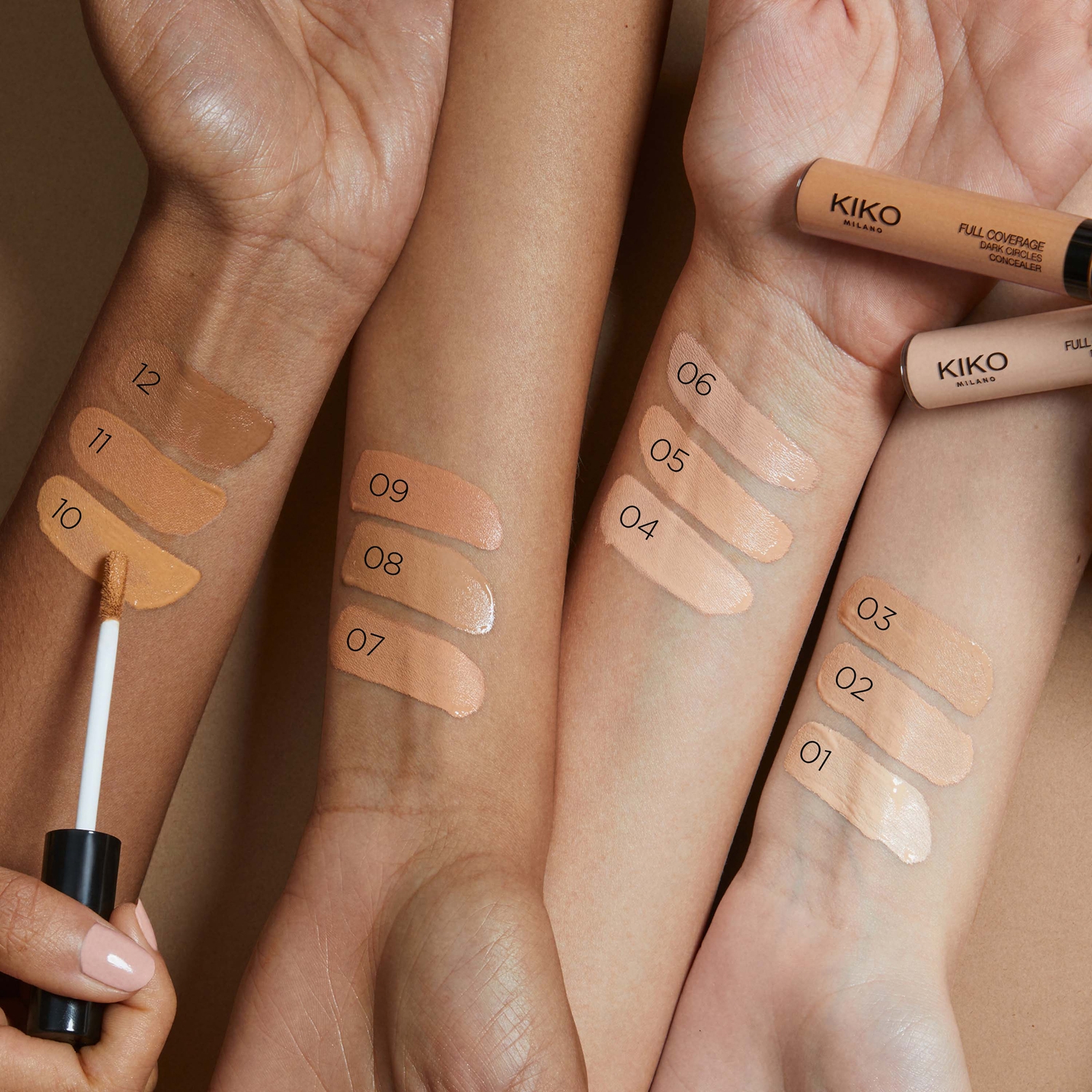 Thumbnail - KIKO Milano Full Coverage Augenringe-Concealer 8 ml (Verschiedene Farbtöne) - 09 Caramel