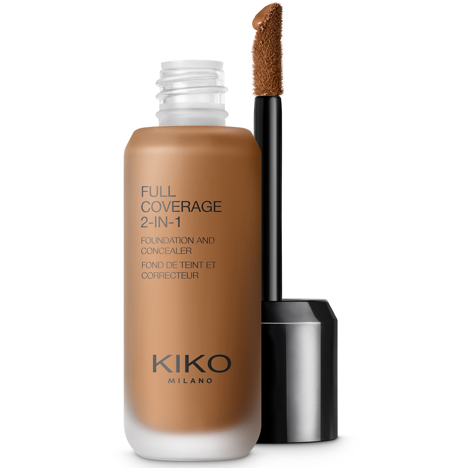 KIKO Milano Full Coverage 2-in-1 Foundation and Concealer 25ml (Various Shades) - 110 Neutral