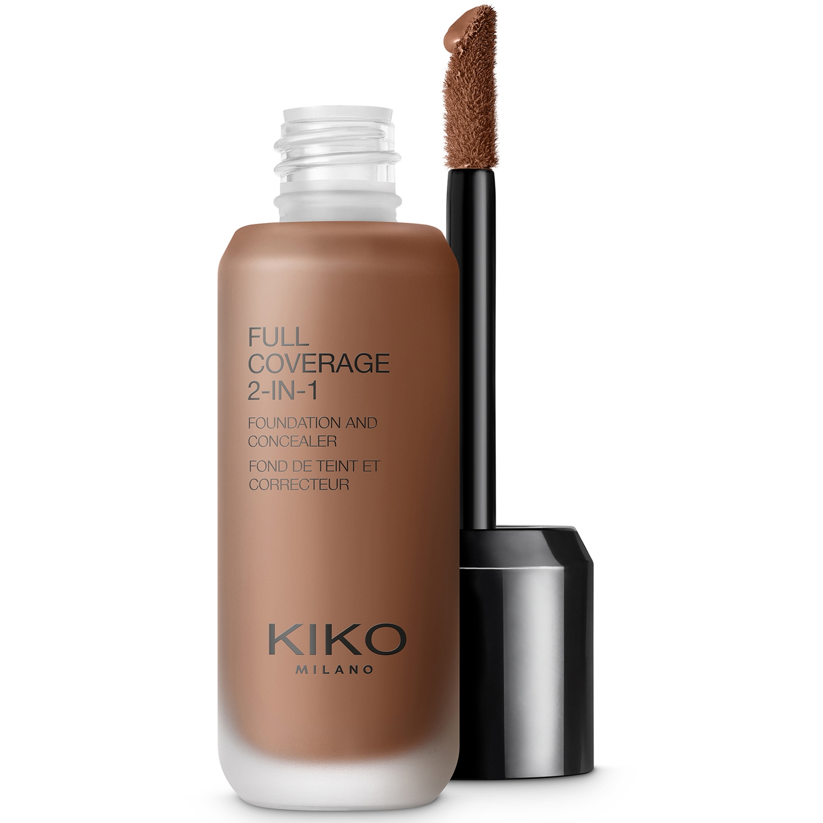 KIKO Milano Full Coverage 2-in-1 Foundation and Concealer 25ml (Various Shades) - 180 Rose