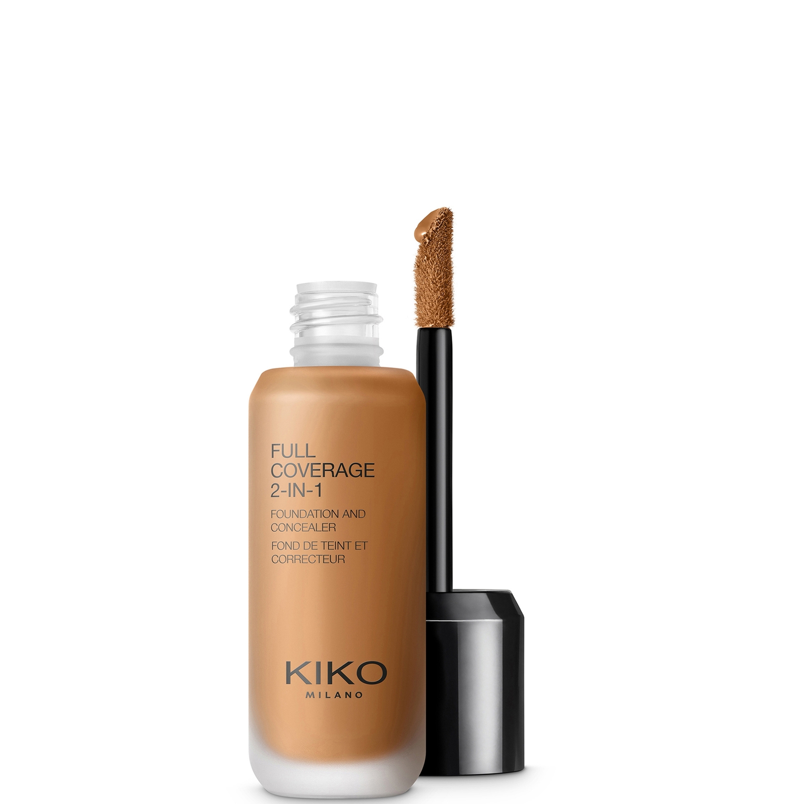 KIKO Milano Full Coverage 2-in-1 Foundation and Concealer 25ml (Various Shades) - 105 Olive