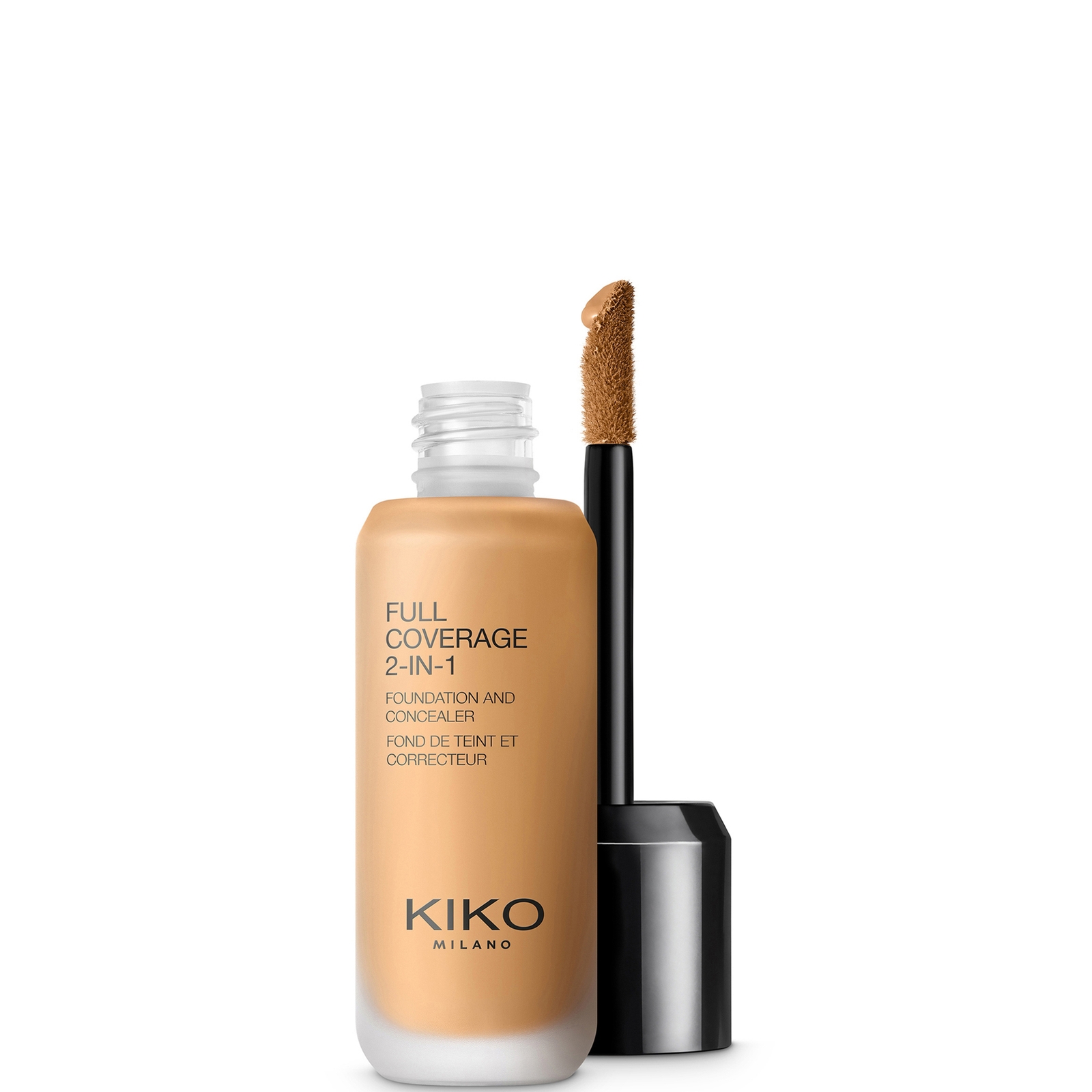 KIKO Milano Full Coverage 2-in-1 Foundation and Concealer 25ml (Various Shades) - 65 Gold