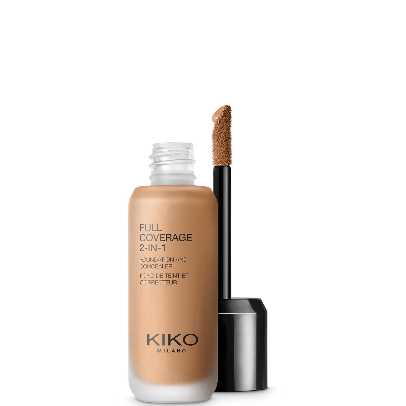 KIKO Milano Full Coverage 2-in-1 Foundation and Concealer 25ml (Various Shades) - 95 Neutral Rose
