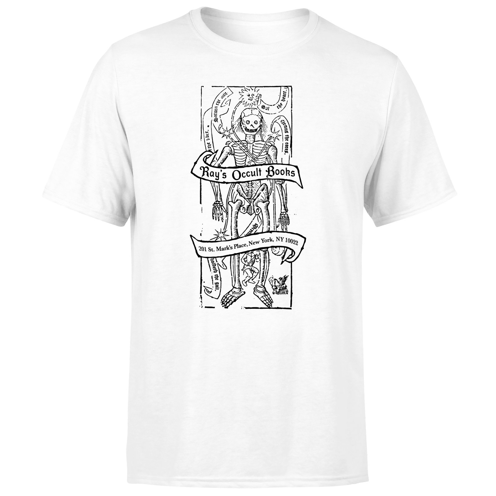Ghostbusters Ray's Occult Candle Men's T-Shirt - White - 5XL