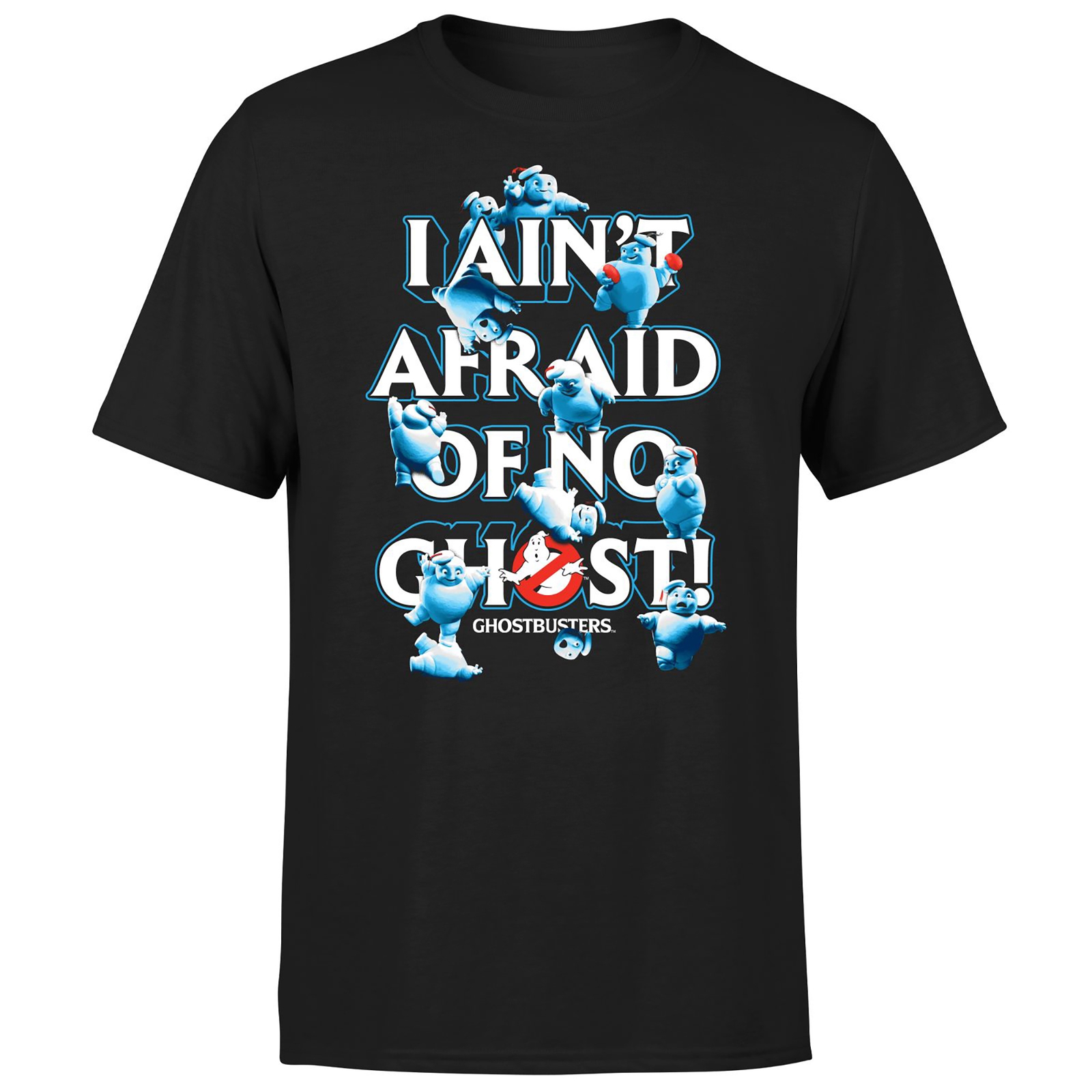 Ghostbusters I Ain't Afraid Of No Ghost Men's T-Shirt - Black - XS