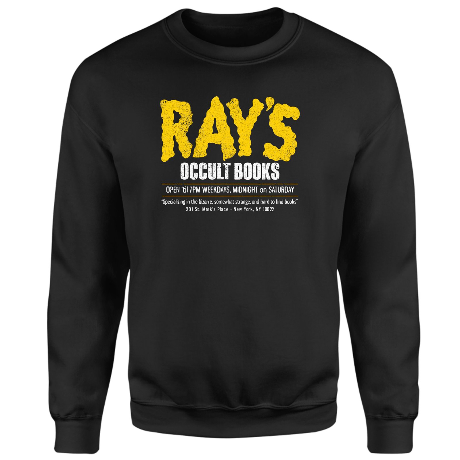 Ghostbusters Ray's Occult Books Sweatshirt - Black - XXL