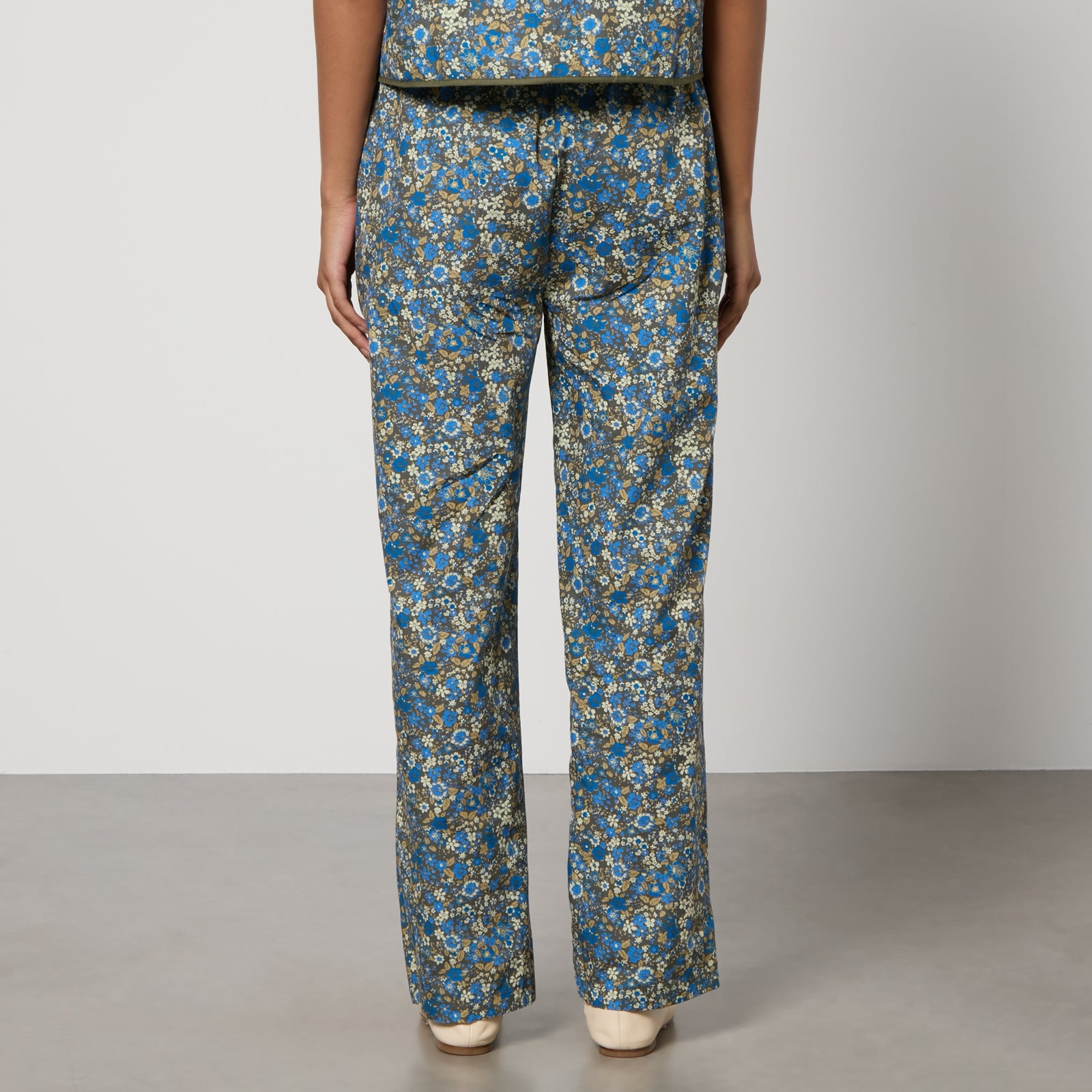 Lollys Laundry Women's Bill Floral-Print Cotton Trousers - Xs