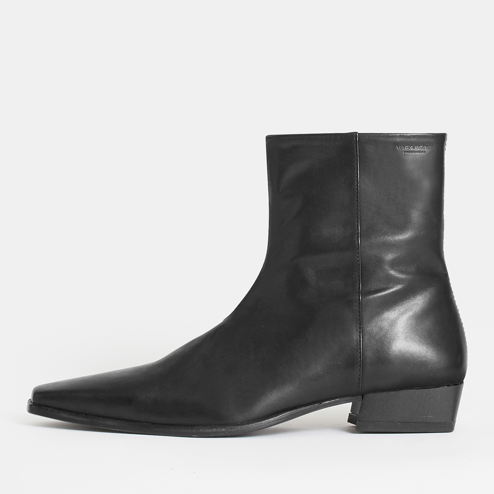 Vagabond Nella Leather Flat Boots - UK 5